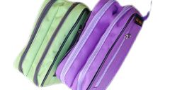 Toiletry bag with 3 zippers - Model 160050