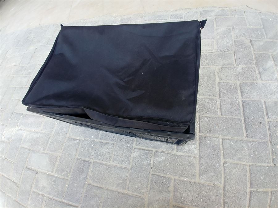 Cold and heat retainer bag modified for delivery boxes model. 1420001